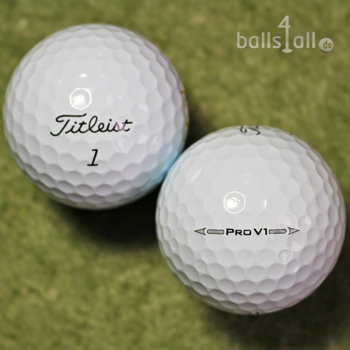 100 golfbälle titleist pro - golfbälle,