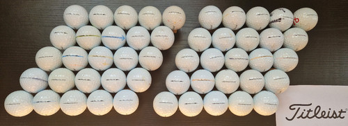 50x golfbälle titleist prov1x - 50x,